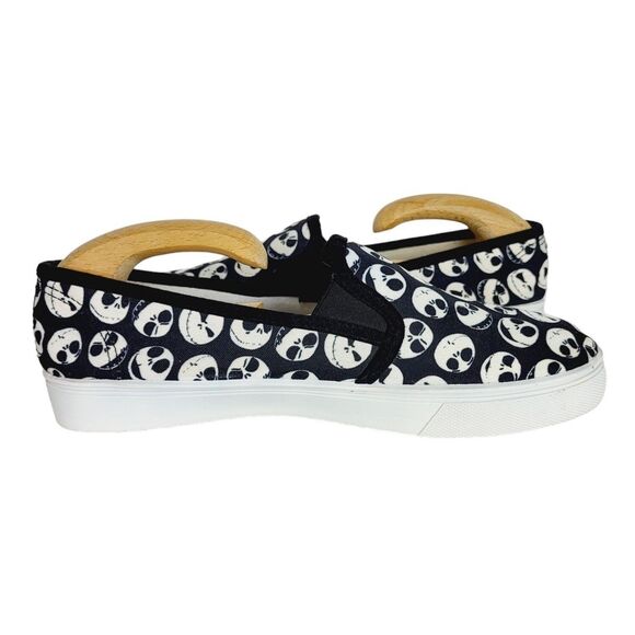Tim Burton Nightmare Before Christmas Disney Jack Skellington Slip On Shoes main image 6